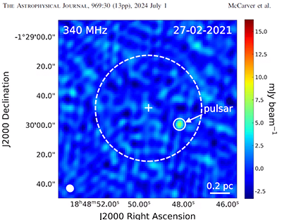 NREIP alum - Amaris McCarver reaches for the stars… and discovers pulsar